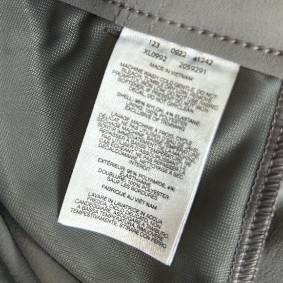 Columbia Sportswear stretch calf-length grey pants size M - Picture 5 of 7